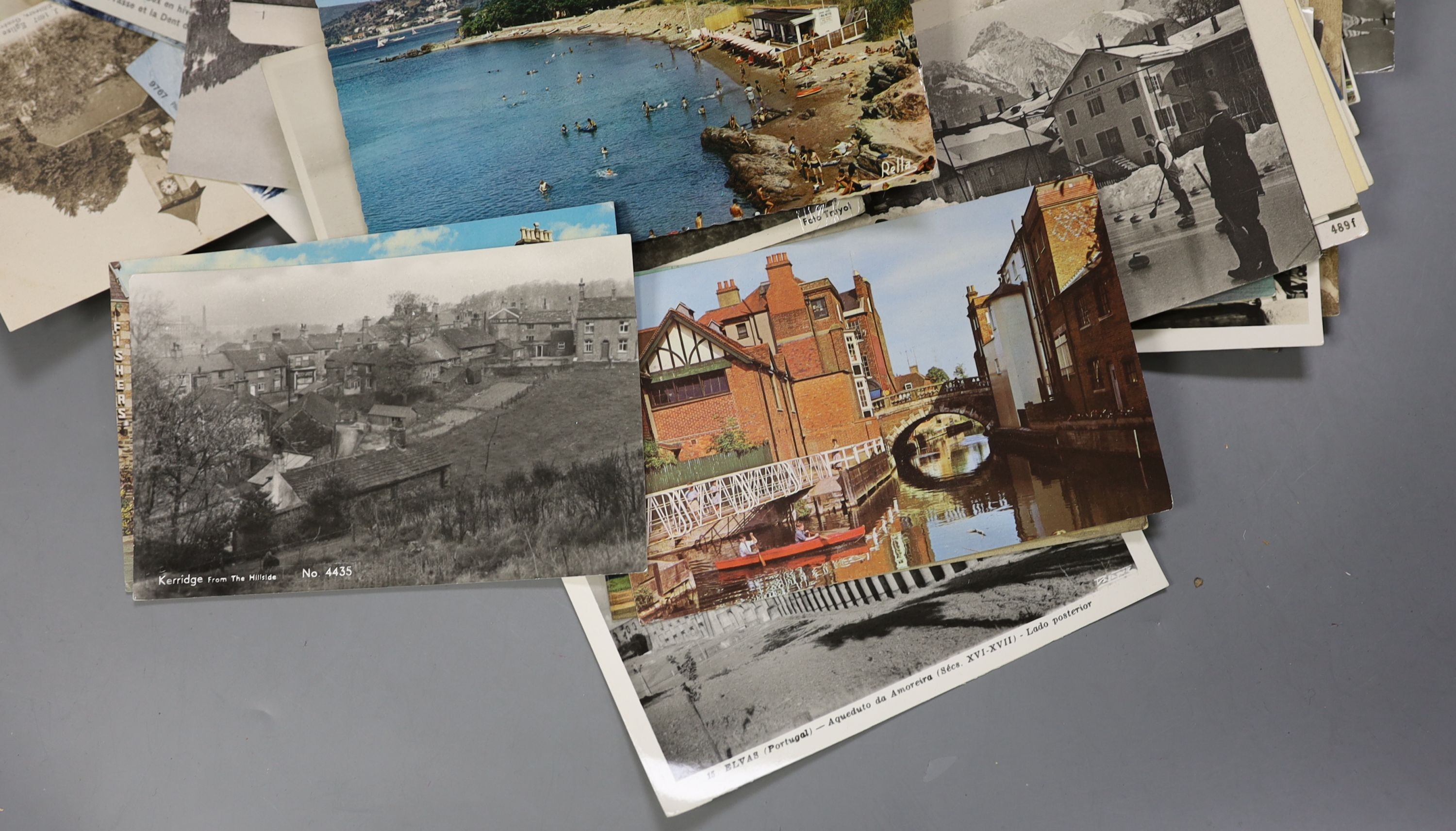 Assorted postcards